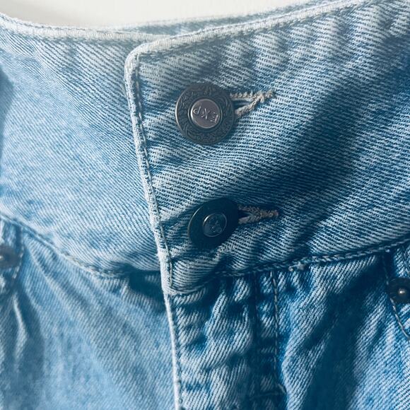VTG EXP Shorts Denim Jean Ultra High Rise Rolled Hem 90s Mom Casual 11/12 - Picture 2 of 7